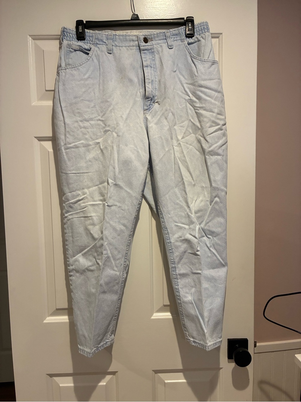 Light Wash Jeans - Classic Straight Fit